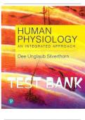 Test Bank for Human Physiology An Integrated Approach 7th Edition by Silverthorn, All Chapters