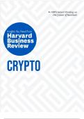 Harvard - Cryptocurrency