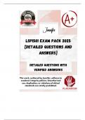 LSP1501 EXAM PACK 2025 [DETAILED QUESTIONS AND ANSWERS]