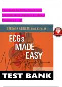 ECGs Made Easy, 7th Edition TEST BANK by Barbara J Aehlert, Verified Chapters 1 - 10, Complete Newest Version