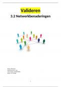 3.2 netwerkbenaderingen,  Validering behaald met een 8!