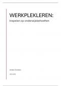 Samenvatting "Werkplekleren: inspelen op onderwijsbehoeften" 