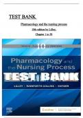 Test Bank for Pharmacology and the Nursing Process, 10th Edition by Lilley, Rainforth and Snyder,,,Alpha all 58 chapters covered ISBN:9780323827973