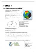 Tema 1 - Cartografía y geodesia