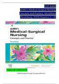 TEST BANK For Dewit's Medical-Surgical Nursing, Concepts and Practice, 4th Edition (Stromberg, 2025), Verified Chapters 1 - 49, Complete Newest Version