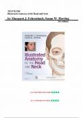 Test Bank for Illustrated Anatomy of the Head and Neck 5th Edition,(Fehrenbach, 2016), Chapter 1-12 | All Chapters