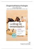 Organisatiepsychologie - Gedrag in organisaties - Complete samenvatting!