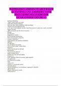 PATHOLOGY ASSISTANT ASCP EXAM QUESTIONS AND ANSWERS WITH SOLUTIONS 2024/25 EDITION GUARANTEED GRADE A+