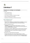 Volledige LITERATUURSAMENVATTING Het Lerende Kind