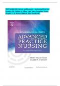 TEST BANK FOR Hamric and Hanson-s Advanced Practice Nursing 6th Edition by Mary Fran Tracy Complete Guide Chapter 1-16 Revised Edition 2025 Graded A+