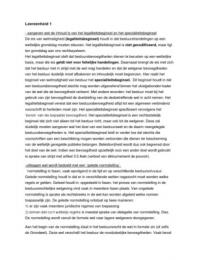 Open Universiteit - Inleiding bestuursrecht samenvatting schlossels