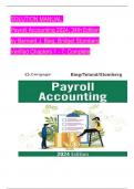 Solution Manual for Payroll Accounting 2024, 34th Edition by Bernard J. Bieg, Bridget Stomberg, Verified Chapters 1 - 7, Complete Newest Version