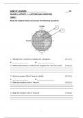 Grade 8 Quiz - Latitude and Longitude (Maps and Atlases) - Term 1