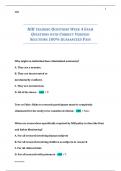 NIH TRAINING QUESTIONS WEEK 4 EXAM QUESTIONS WITH CORRECT VERIFIED SOLUTIONS 100% GUARANTEED PASS