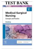 TEST BAK FOR DEWIT MEDICAL SURGICAL NURSING CONCEPTS AND  PRACTICE 5th EDITION