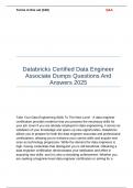 Databricks Certified Data Engineer Associate Dumps Questions And Answers 2025