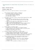TEST BANK; Pharmacotherapeutics for Advanced Practice Nurse Prescribers, 5th edition Woo Robinson. Chapter 1-55 Questions And Answers With Rationales in 244 Pages.