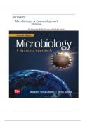 Test Bank for Microbiology - A Systems Approach, 7th Edition by Marjorie Kelly Cowan,