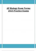 AP Biology Exam Terms 2025 Practice Exams 