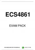 ECS4861 EXAM PACK 2025