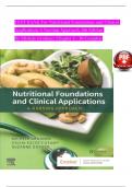 Nutritional Foundations and Clinical Applications: A Nursing Approach 8th Edition By Grodner - Test Bank, All 20 Chapters Covered, Verified Latest Edition