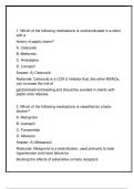 2025 NGN HESI RN Pharmacology True Test Bank (4 Versions) with Verified Answers and Rationales (100% Correct) | RN HESI Pharmacology with NGN Latest 2024/2025 A+ Graded (Newest!).