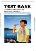 Complete Test Bank For Anatomy & Physiology: An Integrative Approach By Michael McKinley, Valerie O'Loughlin and Theresa Bidle  ISBN13: 9781264398867 Questions & Answers with rationales (Chapter 1-29)