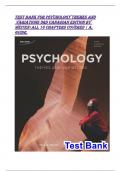 TEST BANK FOR PSYCHOLOGY THEMES AND  VARIATIONS 3RD CANADIAN EDITION BY  WEITEN|ALL 16 CHAPTERS COVERED | A,  GUIDE.