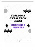 COM2603 EXAM PACK 2025 (QUESTIONS & ANSWERS)