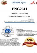 ENG2611 January February Supplementary Exam (PORTFOLIO) 2025 - DUE 17 January 2025