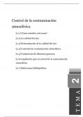 Control de la contaminación atmosférica