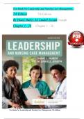 Leadership and nursing care management 6th edition huber test bank (1)