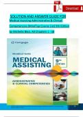 Solution manual for medical assisting a...es mindtap course list 9th edition