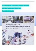 Foundations of Financial Management, 18th Edition SOLUTION MANUAL by Stanley Block, Geoffrey Hirt, Verified Chapters 1 - 21, Complete Newest Version