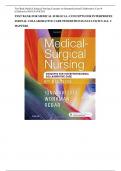 Test Bank Medical Surgical Nursing ,Concepts for Interprofessional Collaborative Care 9thEdition by IGNATAVICIUS