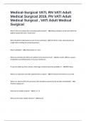 Medical-Surgical VATI, RN VATI Adult Medical Surgical 2019, PN VATI Adult Medical Surgical , VATI Adult Medical Surgical