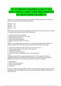 Ch. 41 Diabetes Insipidus (exam 3) ALL SOLUTION LATEST 2025/2026 EDITION GUARANTEED GRADE A+