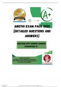 AIN3701 EXAM PACK 2025 [DETAILED QUESTIONS AND ANSWERS]