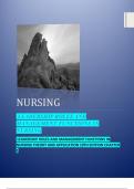 LEADERSHIP ROLES AND MANAGEMENT FUNCTIONS IN NURSING THEORY AND APPLICATION UPDATED VERSION QUESTIONS WITH CORRECT ANSWERS; GUARANTEED TO PASS