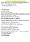 HESI PHARMACOLOGY (V2) ACTUAL EXAM QUESTIONS 2025