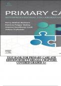 TEST BANK FOR PRIMARY CARE 6TH EDITION BYBUTTARO,ALL CHAPTERS  COVERED GRADED A+