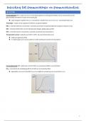 Farmacologie: deel 1 - samenvatting