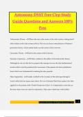 Astronomy DSST Free Clep Study Guide Questions and Answers 100% Pass