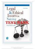 Test Bank for Legal & Ethical Issues in Nursing, 7th Edition by Ginny Wacker Guido