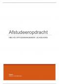 Afstudeeropdracht Schoevers Officemanagement - leerjaar 2 BEHAALD + Incl. Feedback