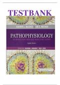 test bank for pathophysiology the biologic basis for disease in adults and children 8th edition