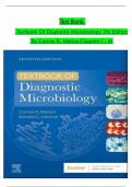 TEST BANK For Textbook Of Diagnostic Microbiology, 7th Edition By Connie R. Mahon, Verified Chapters 1 to 41, Complete Newest Version