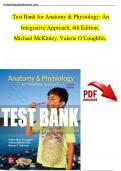 Test Bank - Anatomy & Physiology: An Integrative Approach 4th Edition (Michael McKinley,2021) Chapter 1-29 | All Chapters