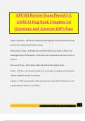 APUSH Review Exam Period 1-3, AMSCO Flag Book Chapters 1-6 Questions and Answers 100% Pass