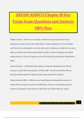 APUSH AMSCO Chapter 20 Key Terms Exam Questions and Answers 100% Pass